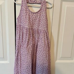 Purple Sleeveless Dress